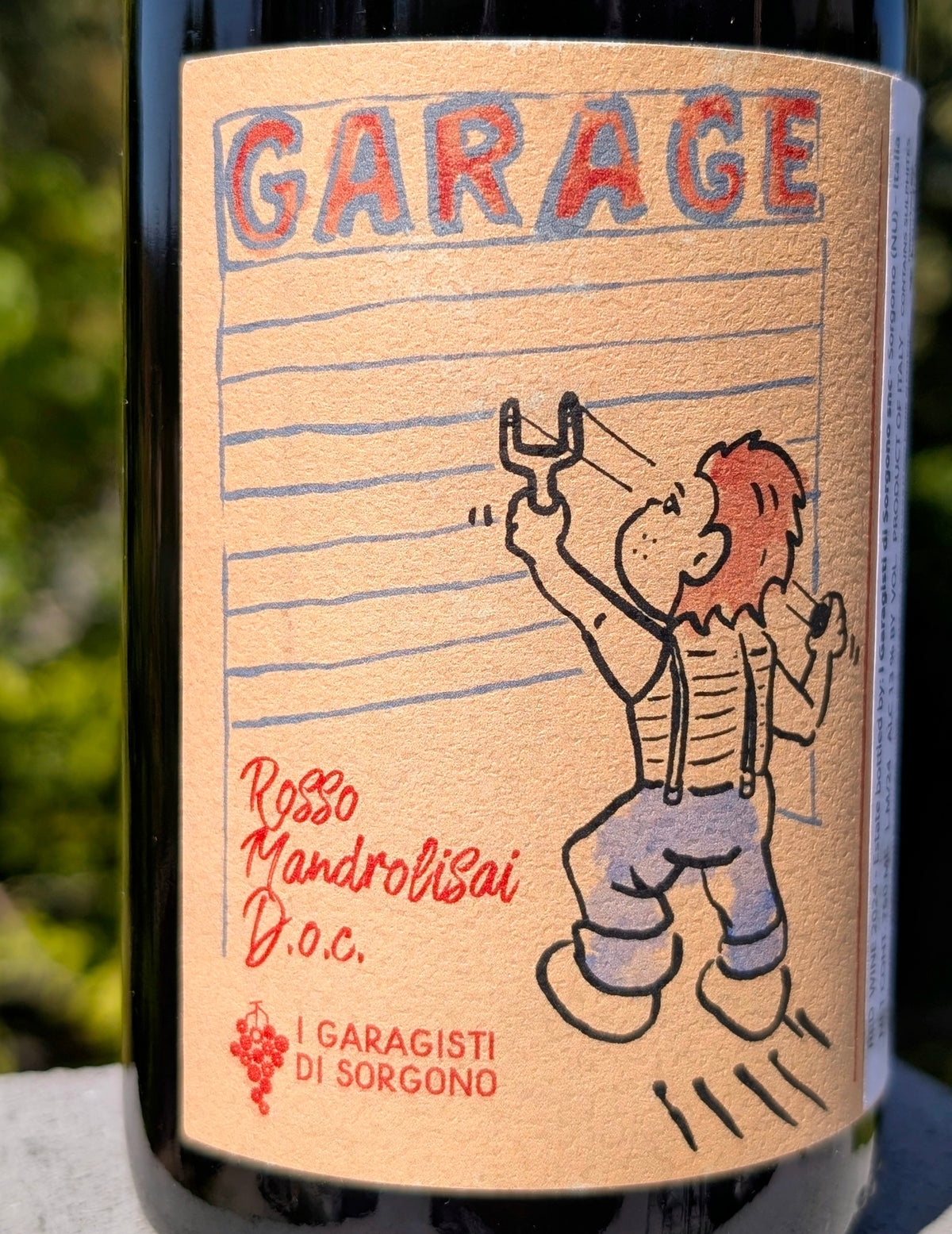 2024 I Garagisti di Sorgono "Garage" Mandrolisai Rosso